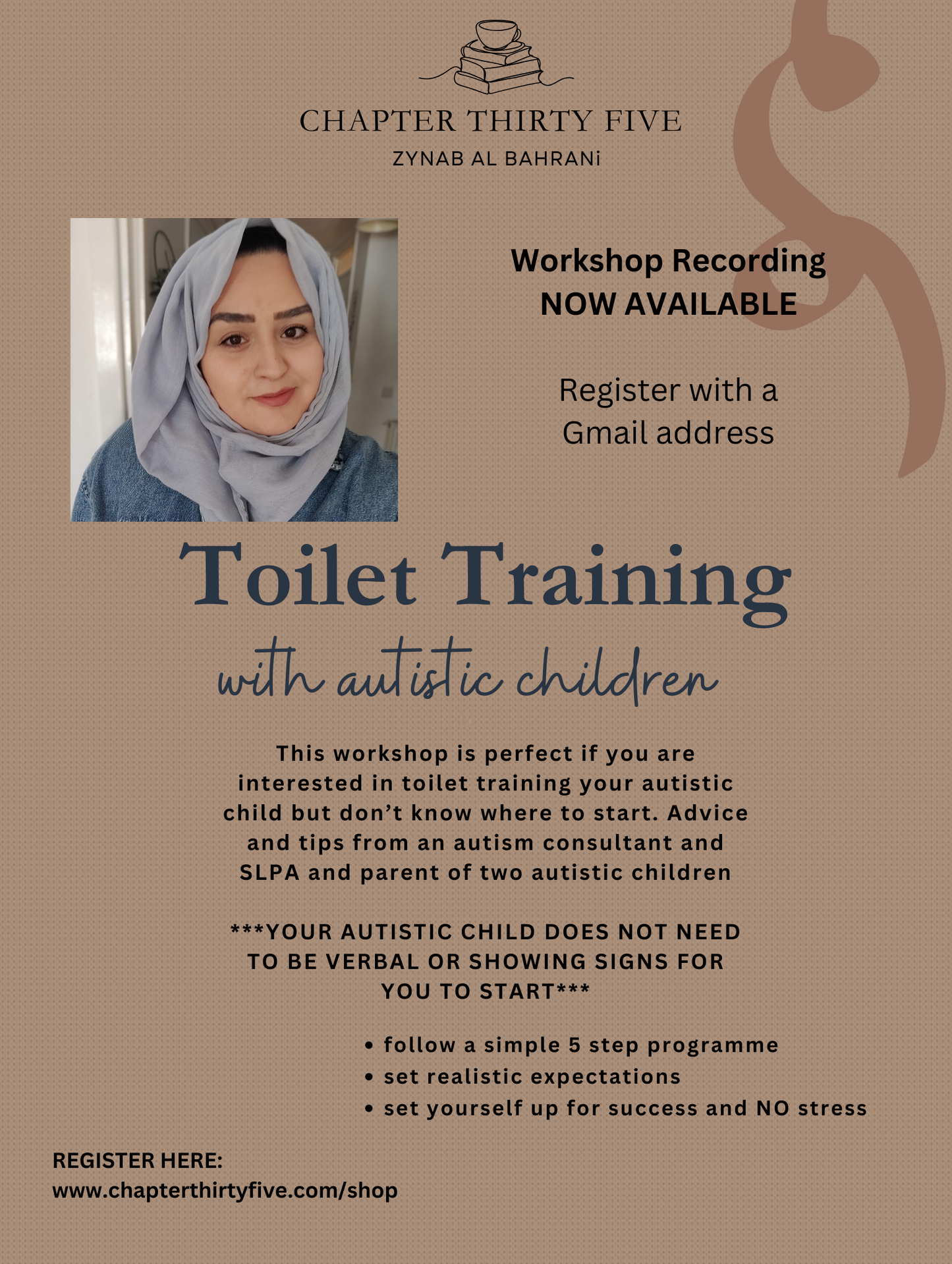 Toilet Training Recorded Workshop